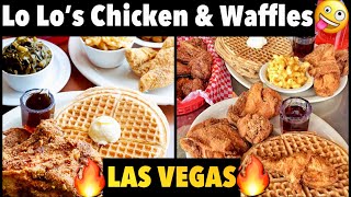 Best Soul food in Vegas + CHICKEN & WAFFLES #vegas #vegasfood