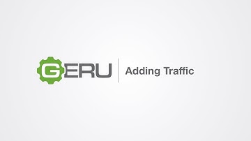 GERU Tutorial:  Adding Traffic