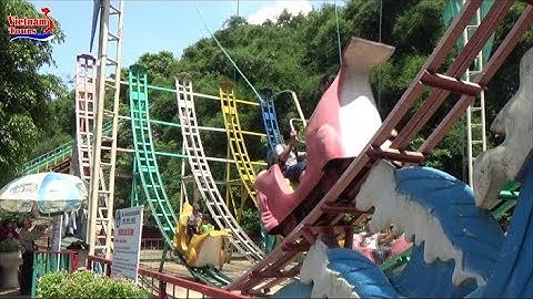 Du Lịch Hô Núi Cốc Trải Nghiệm Trò Chơi Cá Heo Lướt Sóng | Vietnam Tours