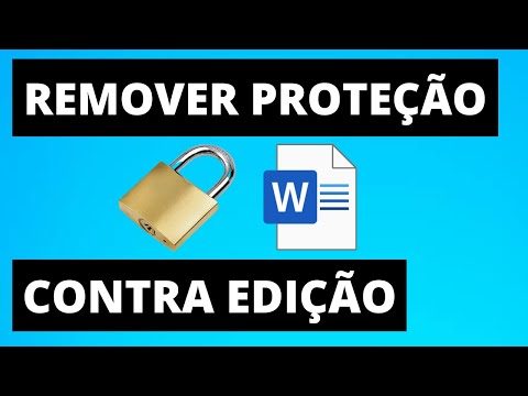 Vídeo: Como eu desbloqueio um documento do Word que está bloqueado para edição no Mac?