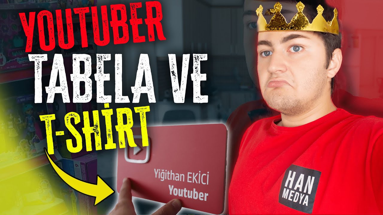 KENDİME YOUTUBER ÜRÜNLERİ YAPTIRDIM !
