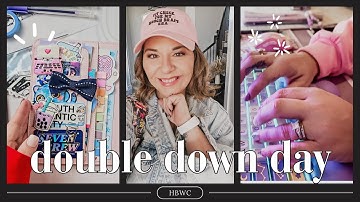 Live Writing Sprints 💖📖 DOUBLE DOWN DAY