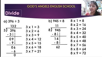 Lesson No. 14 - Division : Part 2 for STD :- 4th