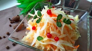 Как в Украине КВАСЯТ КАПУСТУ.  Всегда Хрустящая, всегда Вкусная Квашенная капуста.