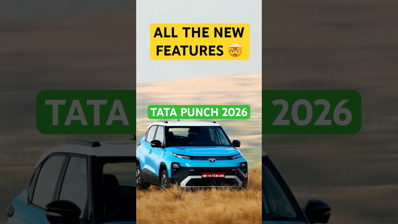 New Tata Punch 2026: 360° Camera, Sunroof, ADAS & New Features Explained