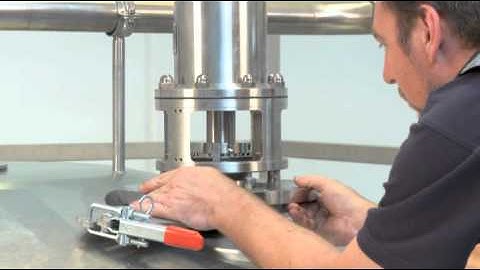 Assemble John Crane seal on Alfa Laval agitator