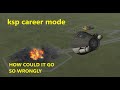 Trying not to kill people - KSP career mode