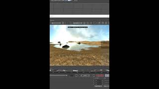 Grass The Water Cinema 4D Bridge #shorts