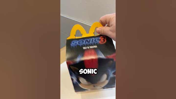 Sonic 3: The Movie Happy Meal Toy Adventure - Part 9 #mcdonalds #happymealtoys #sonic