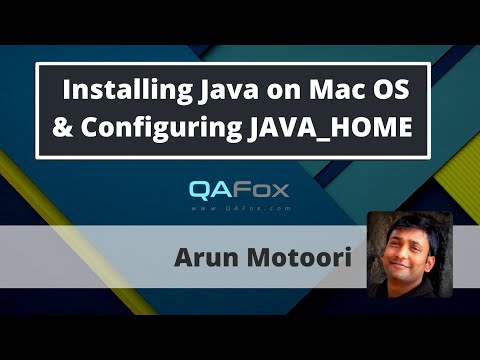 Installing Java 11 JDK in MacOS and Configuring JAVA_HOME
