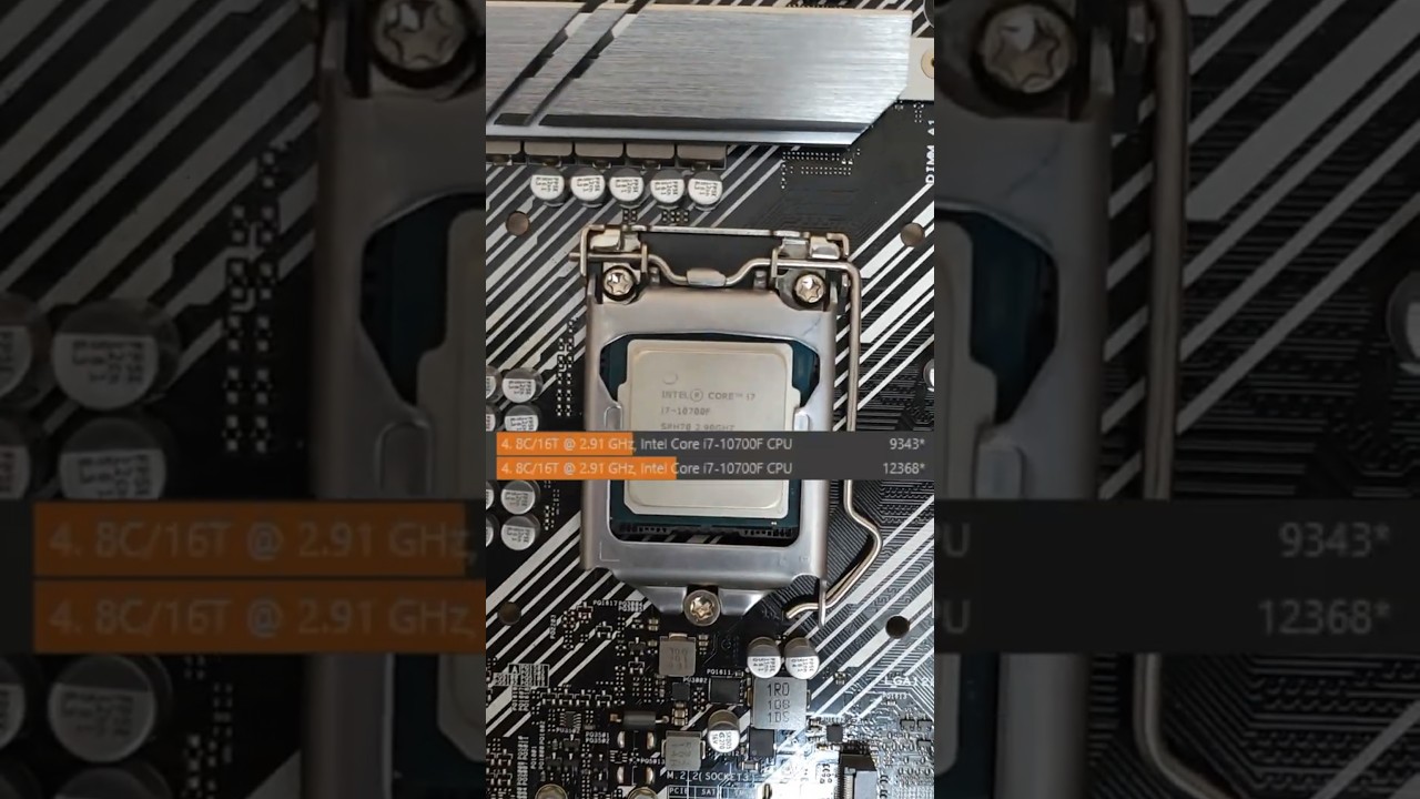 I Made My i7 10700F 30% Faster! - YouTube