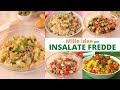 MILLE IDEE PER INSALATE FREDDE 🥬 facili e veloci per pranzo fuori casa, scuola - Lorenzo in cucina