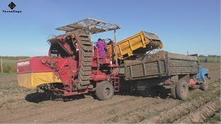 How and on what equipment do farmers work in Russia