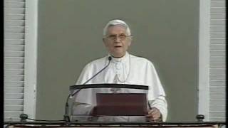 ⁣Pope Benedict XVI speaks about Frere Roger of Taizé