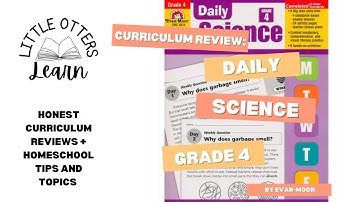 Evan-Moor Daily Science // Grade 4 Science Curriculum Review // Homeschool Curriculum