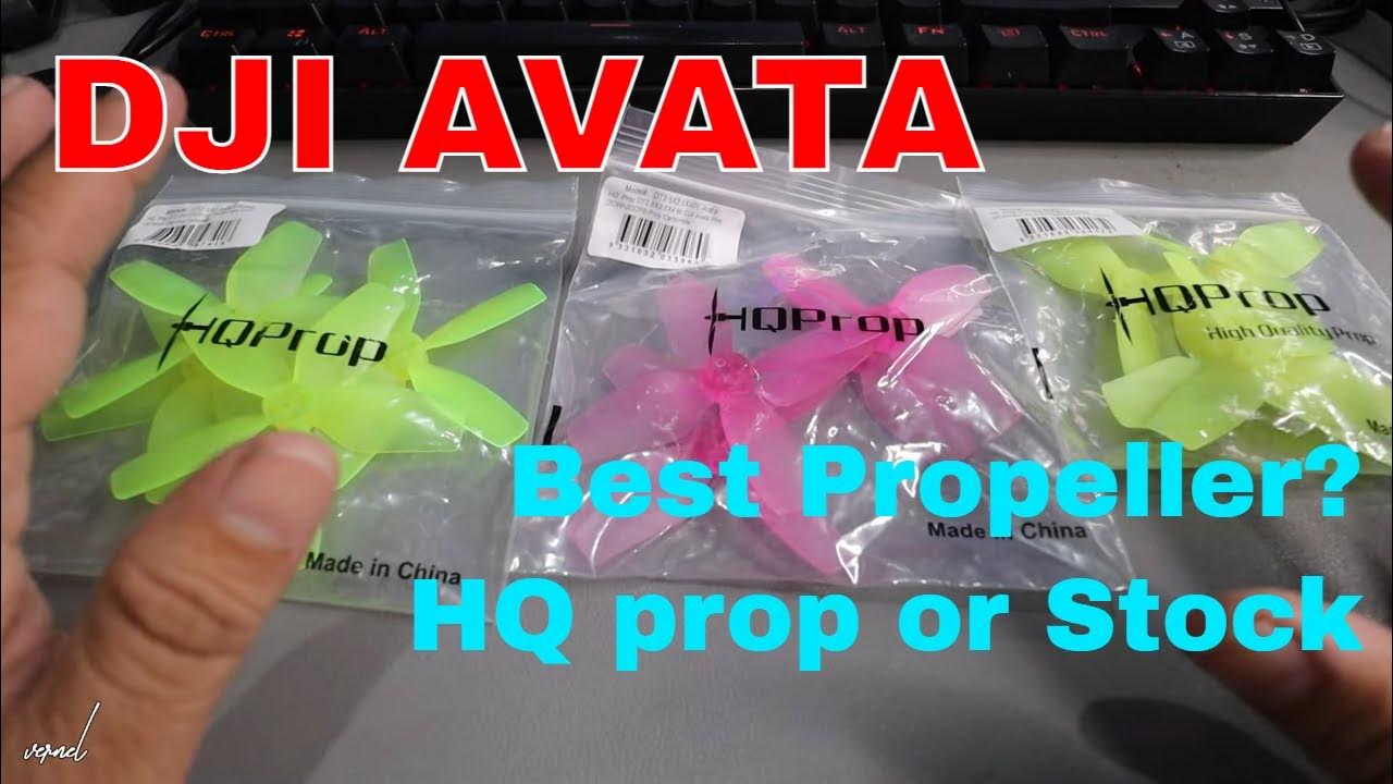 DJI Avata HQProp 3Blade vs 4Blade vs 5Blade vs Stock Propeller YouTube