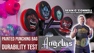 Custom Punching Bag | Angelus Paint Durability Test