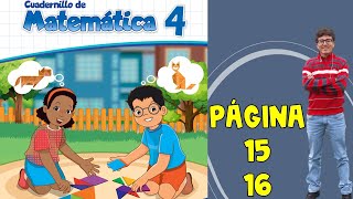 Cuaderno de trabajo de matemática 👉 4to grado 15 -16 Cuaderno de trabajo de matemática 👉 4to grado 15 -16