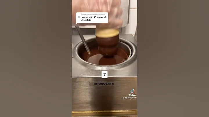 10 Layers Of Chocolate Cone Dip 🍦🍦🍦🤤🤤🤤😍😍