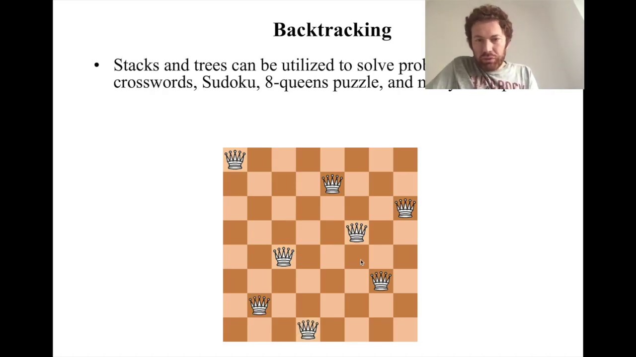 data structures - backtracking - YouTube