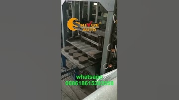 hydraulic Concrete paving brick machine fly ash hollow block making machinery Shiyue 2023