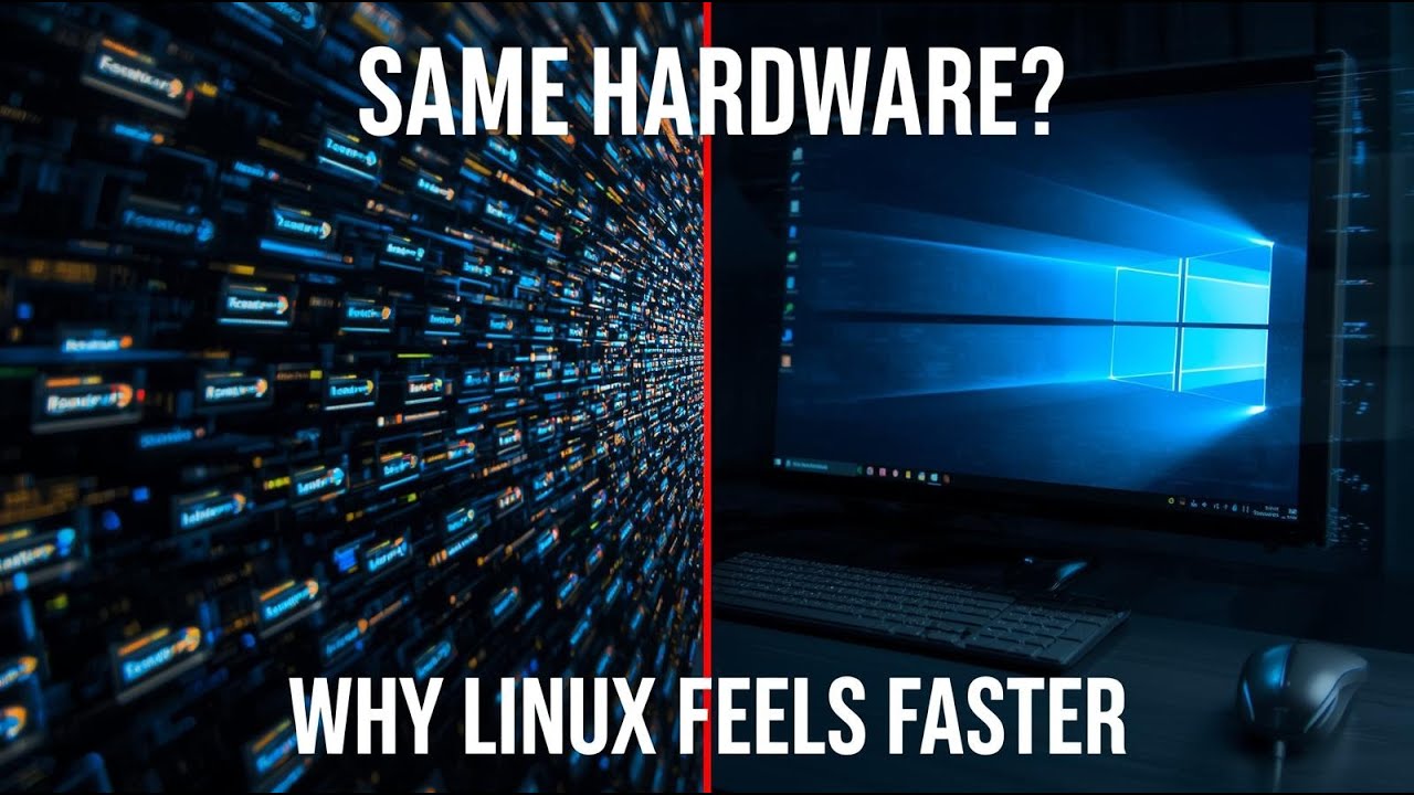 Почему рабочие столы Linux работают быстрее даже на одном и том же оборудовании