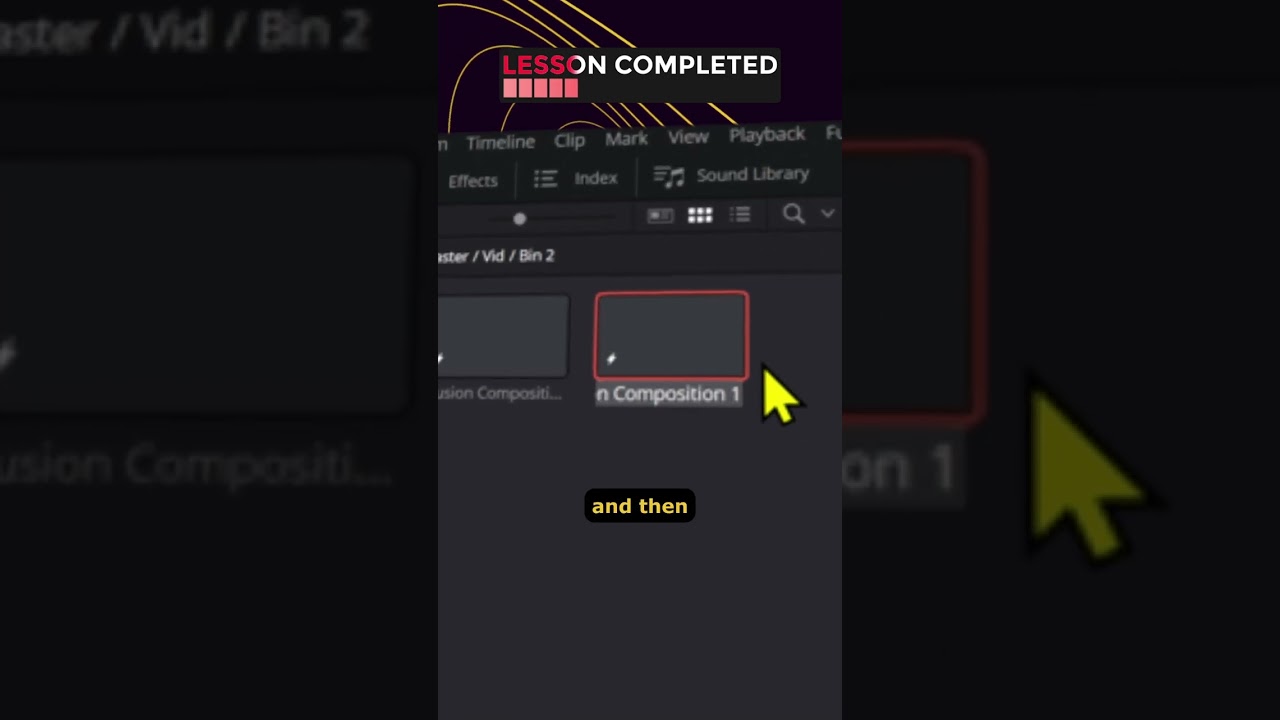 How to rename a composition in DaVinci Resolve?