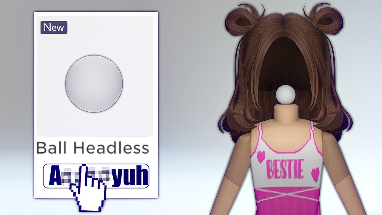 How to Fake Headless with the Black Brain on ROBLOX 