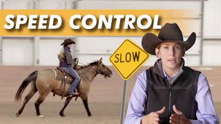 Teach your horse to lope SLOWER using this exercise!