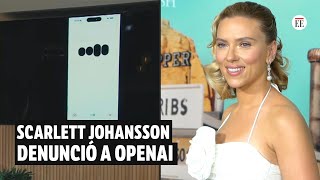 OpenAI pide disculpas a Scarlett Johansson por similitud de su voz en IA | El Espectador by El Espectador 328 views 15 hours ago 1 minute, 55 seconds