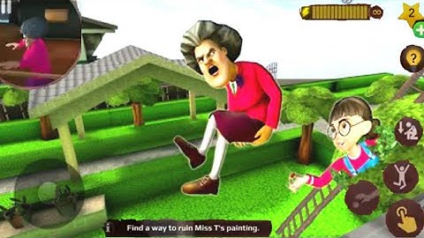 Scary Teacher 3D_New updater-New fun video everyday , gameplay walkthrough  part 7 ( android, ios)