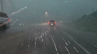 Motorcycle riding into a Storm  Killeen Texas 28 Apr 23