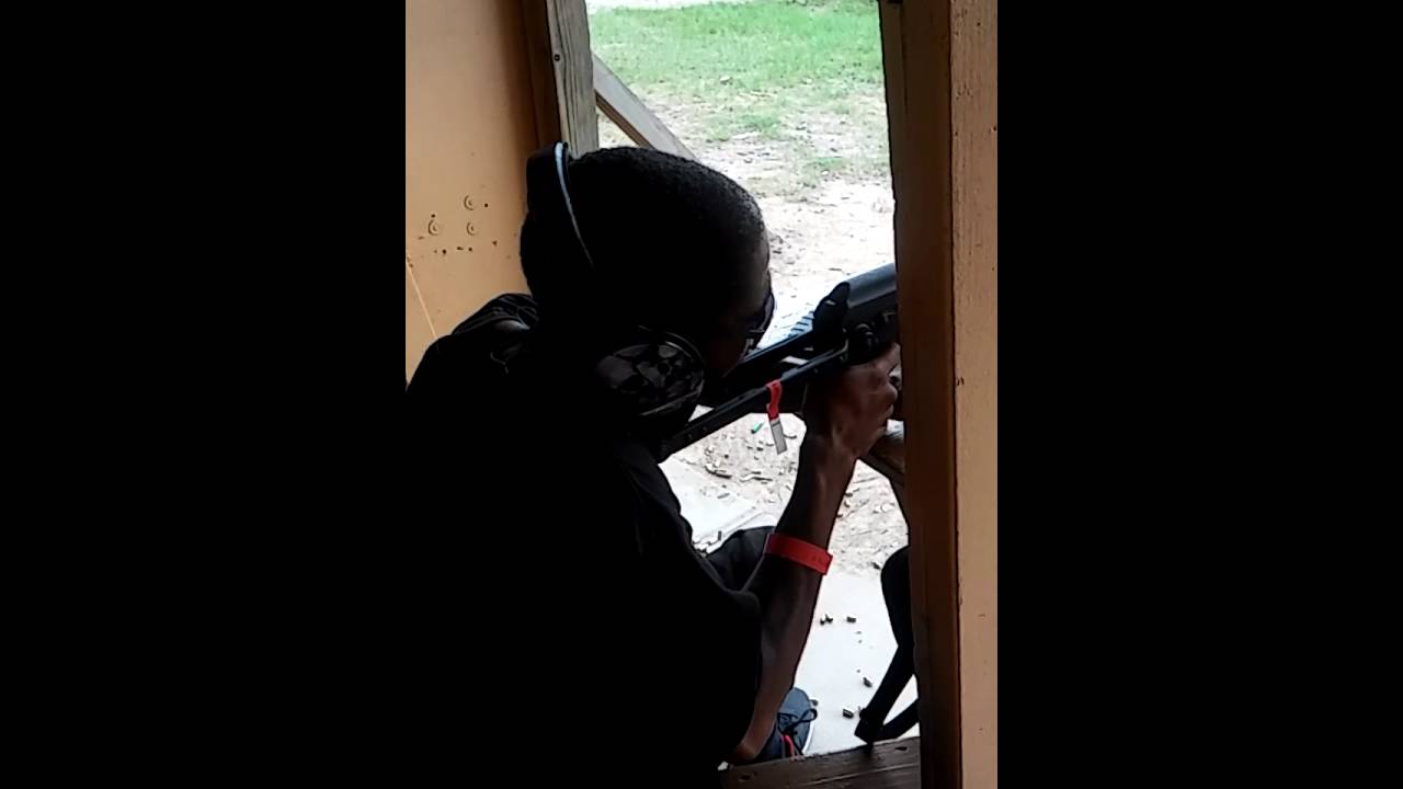 Bushido shooting an AK 47 part 2