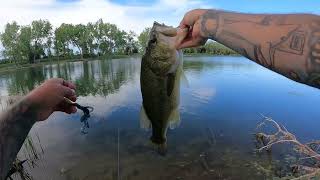 Nebraska Interstate Lake Bass Fishing