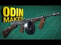 Odin Makes: 1928A Thompson Machine Gun prop replica