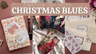 Fighting the Post-Christmas Blues 💜 | cozy books, journal giveaway winner, sticker advent