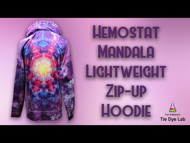 【KOOLOSET】Pigment Project Dyeing layerd Tee Ice Dyeing A Hemostat Mandala Hoodie (an Otten Alien design