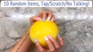ASMR * 10 Random Items! * Fast Tapping & Scratching * No Talking * ASMRVilla