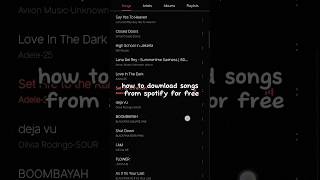 How to download a song from spotify fro free!!! screenshot 4