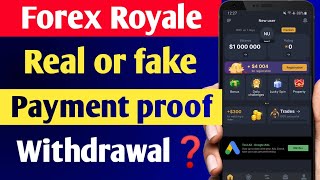 Forex Royale App Withdrawal | Payment Proof | Real Or Fake | Forex Royale How To Withdraw Money |Use screenshot 5