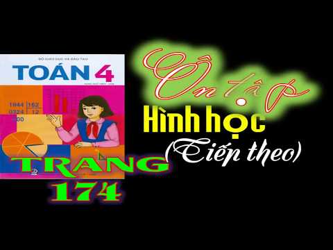 Video Toán 4 trang 174 - Ôn tập hình học (tiếp theo) - YouTube