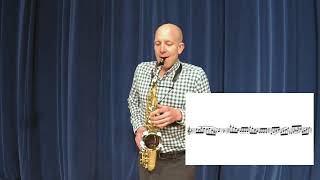2020-21 Missouri All-State Band Audition - Baritone Saxophone Etude Pg. 7