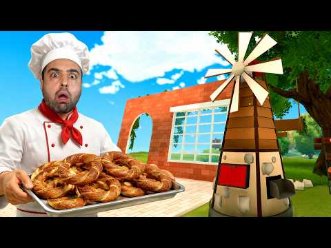 İLK DEFA SİMİT YAPTIK 😱 UN VE YEL DEĞİRMENİ ! FARM TO TABLE #4