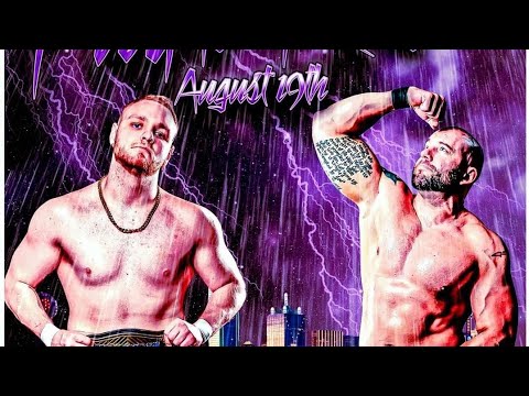 Aaron Eagle vs Tatum Manning MPX Title at Purple Reign 8/19 #wrestling