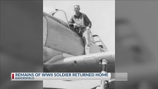Remains of World War 2 soldier returned home