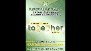 Roosevelt College Sumulong Batch 1997 Grand Alumni Homecoming