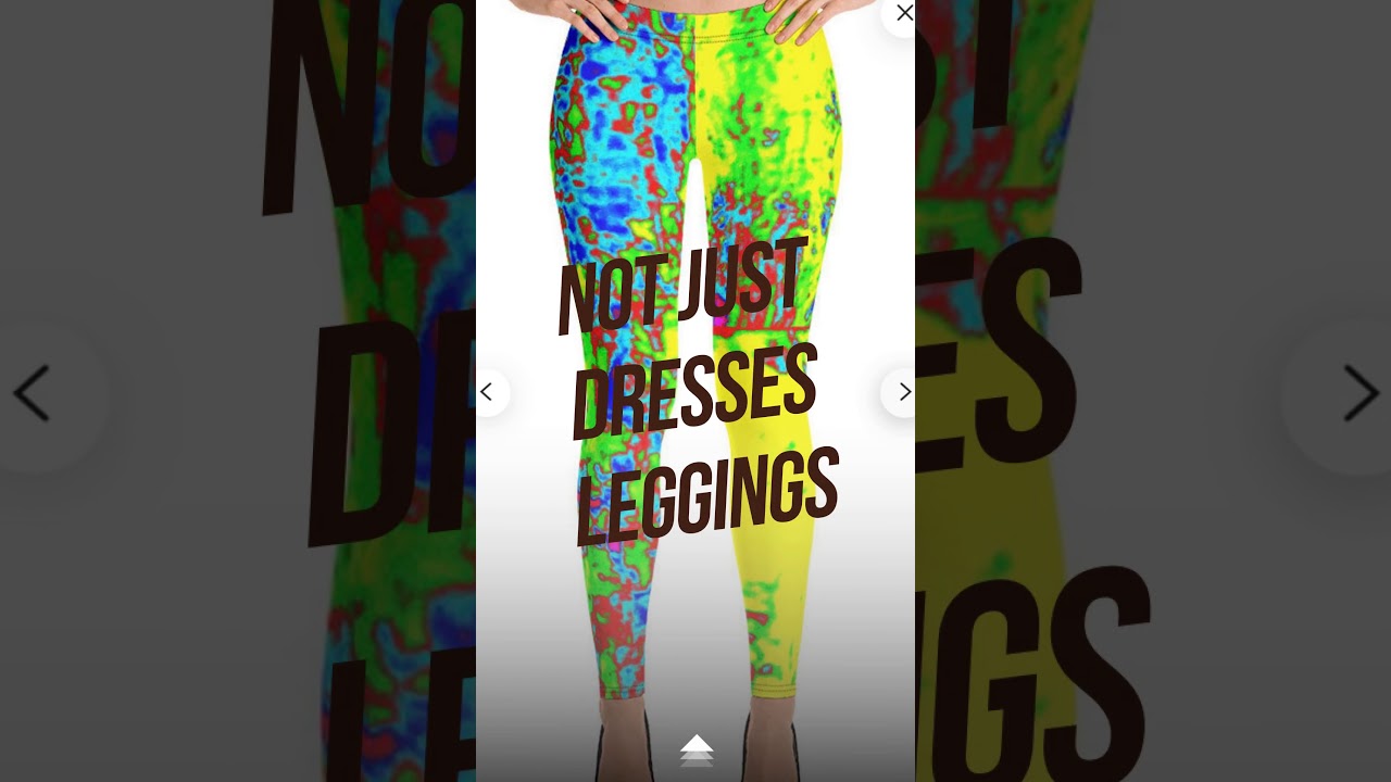 Designer Clothing Using Abstract Art and Photos