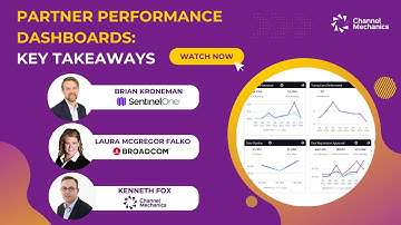 Partner Performance Dashboards Key Takeaways by Channel Mechanics