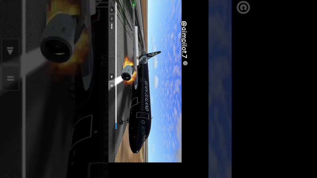 a320  emergency landing without right gear  ... 