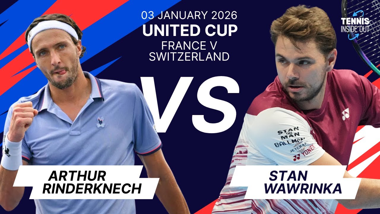 Rinderknech v Wawrinka United Cup 2026